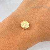 Herraje San Jose 0.55gr / 1.2cm / Tambor Oro Amarillo 18K
