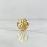 Herraje San Jose 0.55gr / 1.2cm / Tambor Oro Amarillo 18K
