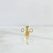 Herraje Bolsa De Dinero 0.3gr / 1.2cm / Oro Amarillo 18K