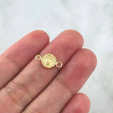 Herraje Corona 0.4gr / 1.5cm / Oro 18K ©