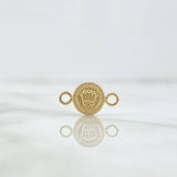 Herraje Corona 0.4gr / 1.5cm / Oro 18K ©
