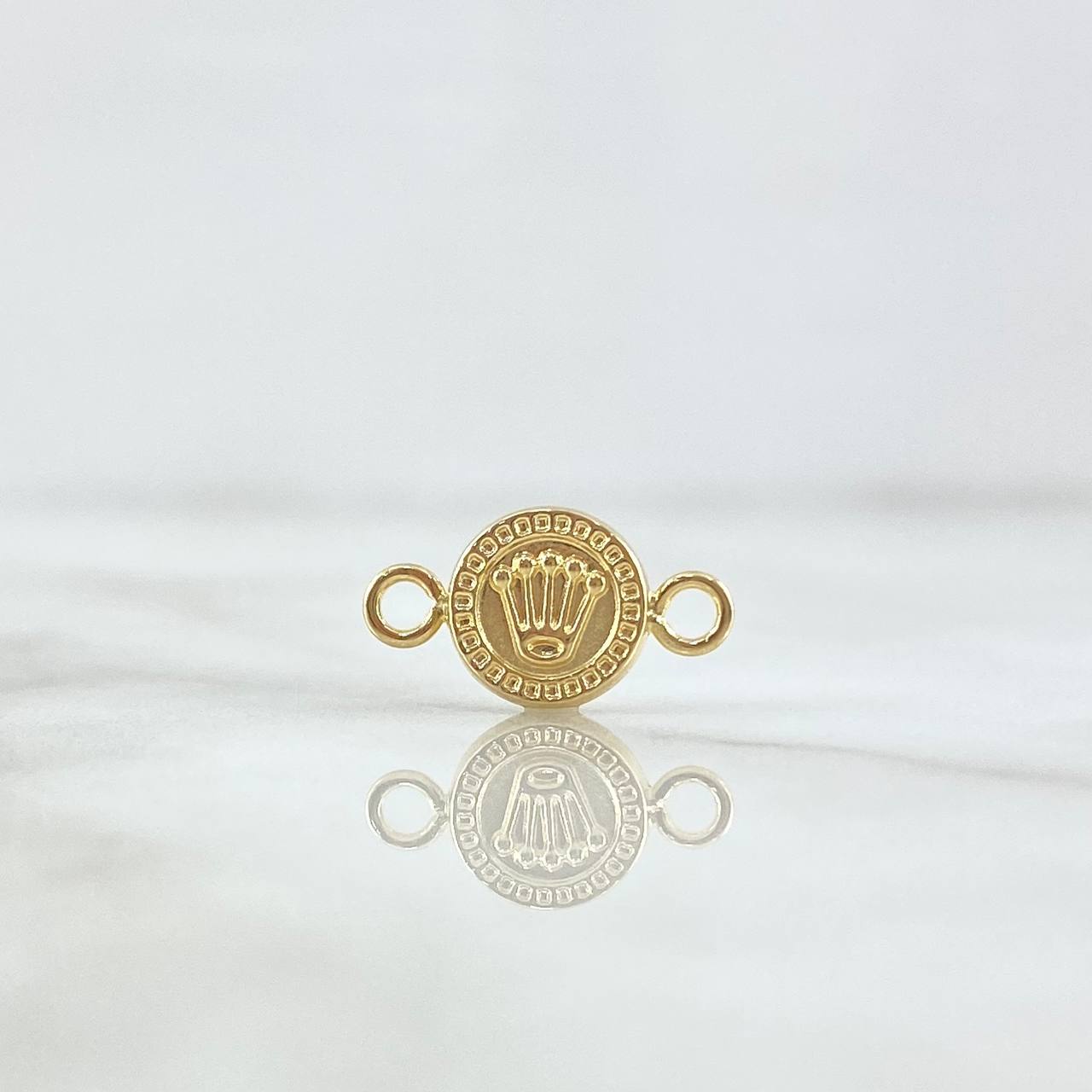 Herraje Corona 0.4gr / 1.4cm / Oro Amarillo 18K ©