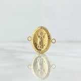 Herraje Divino Niño 1.15gr / 2cm / Ovalo Troquelado Oro Amarillo 18K