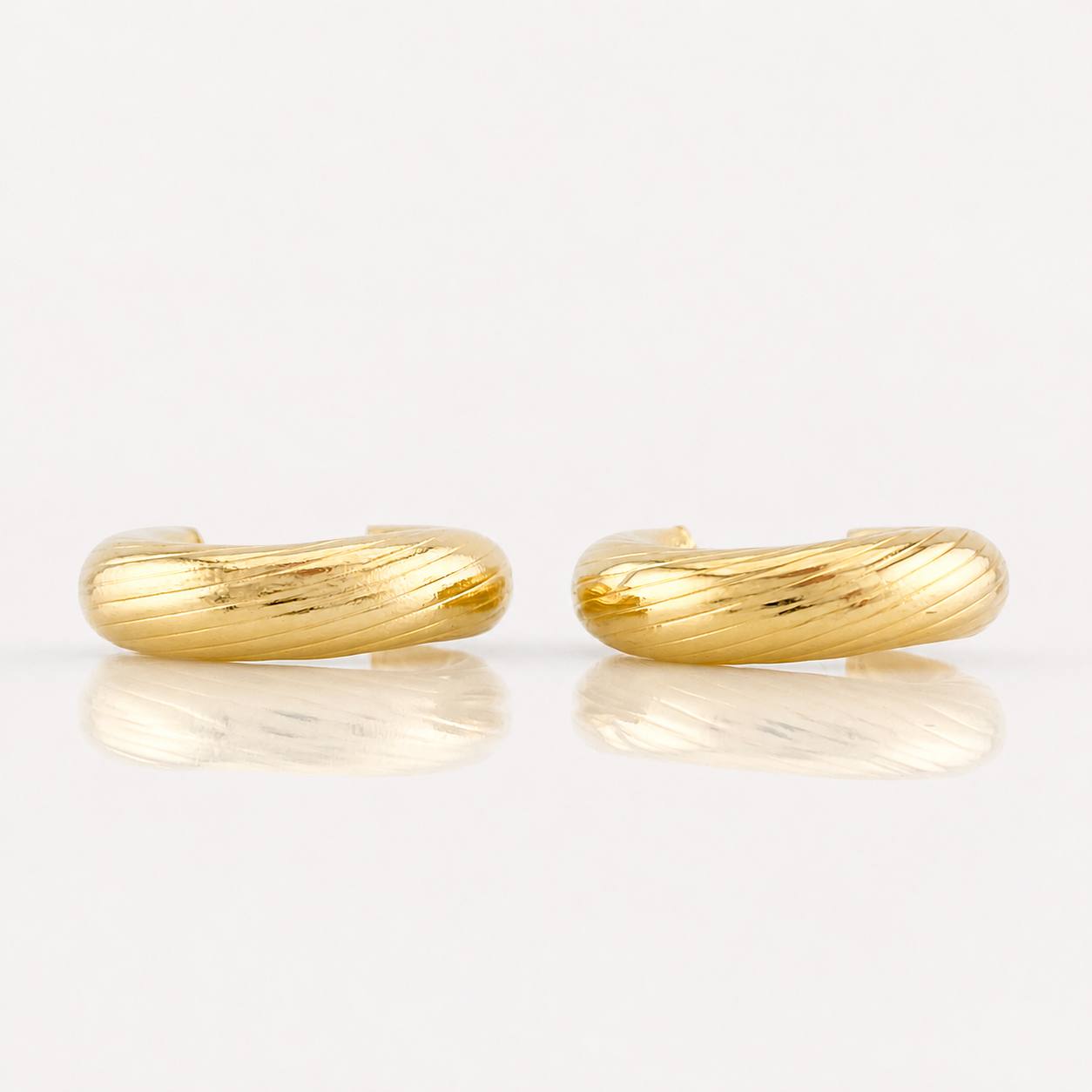 Candongas Rudi 3.9g / 2.2cm Oro Amarillo 18K