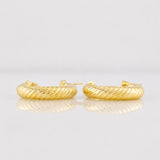 Candongas Zion 1.7g / 1.6cm Oro Amarillo 18K