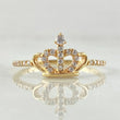 Anillo Corona 1.45 g / T6 3/4 Oro Amarillo 18K