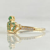 Anillo Corona 1.5gr / T7 1/4 / Oro 18K ©