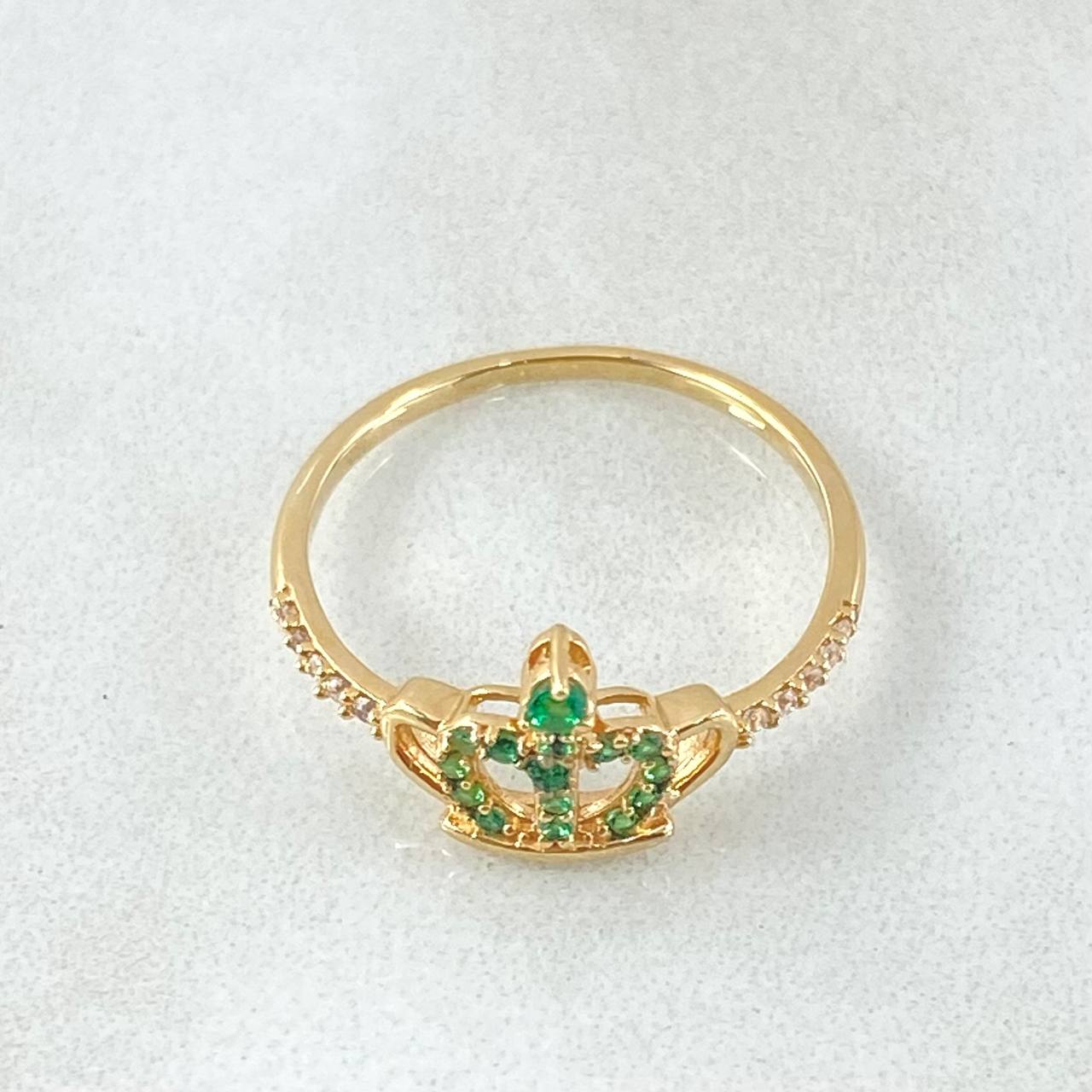 Anillo Corona 1.45gr / T5 1/2 / Oro 18K
