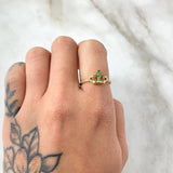 Anillo Corona 1.45gr / T5 1/2 / Oro 18K