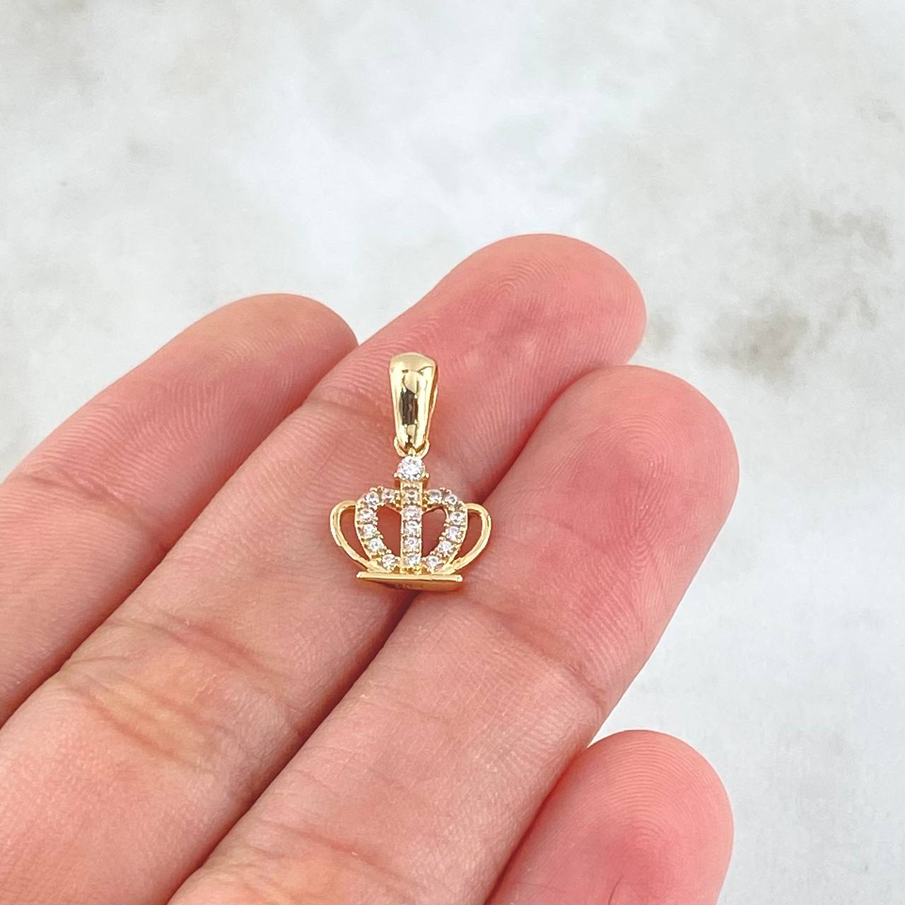 Dije Corona 0.9gr / Oro 18K ©