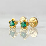 Topos Flor 0.9gr / Oro 18K ©