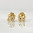 Topos Trío 0.55gr / Oro Amarillo 18K