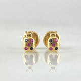 Topos Mariquita 0.65gr / Oro Amarillo 18K