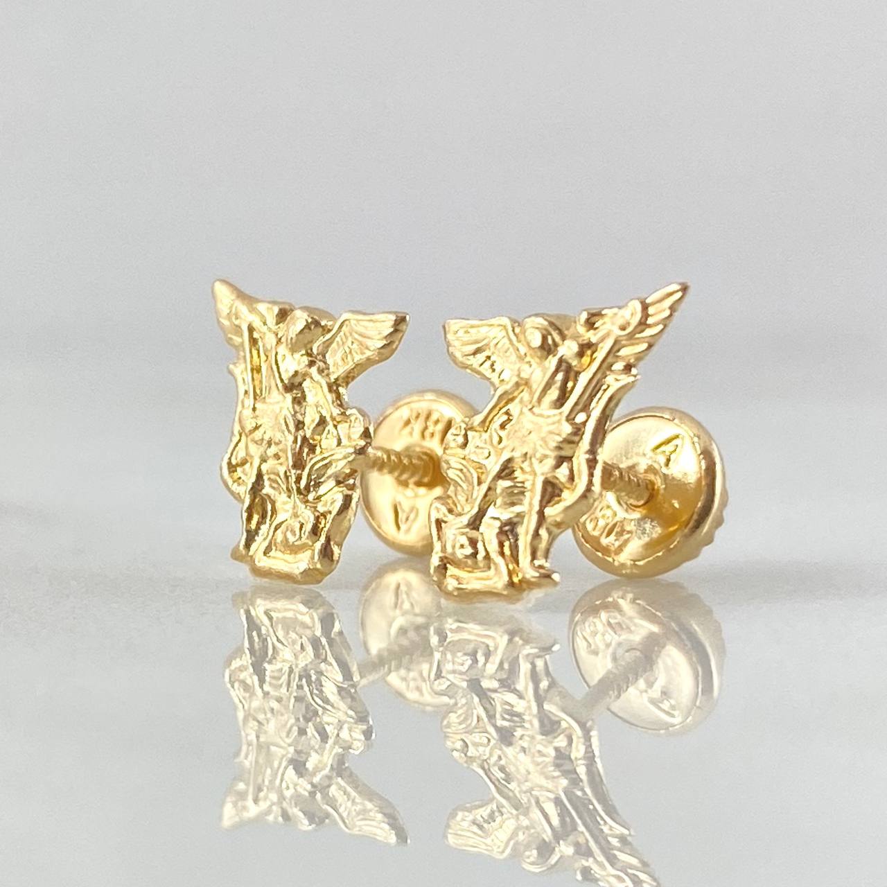 Topos Silueta San Miguel Arcángel 0.75gr / Oro 18K