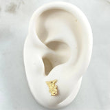 Topos Silueta San Miguel Arcángel 0.75gr / Oro 18K