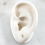 Topos Media Luna 0.45gr / 3.3mm Oro Amarillo 18K