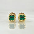 Topos Trebol 0.95gr / Nac.Esp. Oro 18K ©