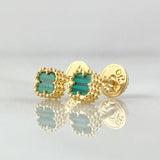 Topos Trebol 0.95gr / Nac.Esp. Oro 18K ©