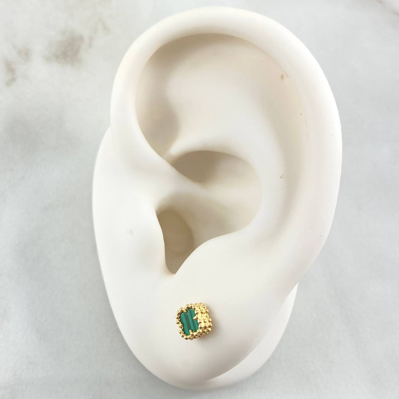Topos Trebol 0.95gr / Nac.Esp. Oro 18K ©