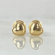 Topos Corazon Bordeado 0.5gr / Oro 18K *