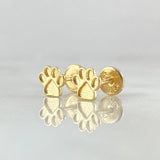 Topos Huella 0.75gr / Oro Amarillo 18K