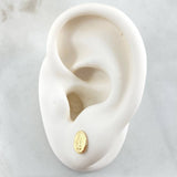 Topos Virgen Guadalupe 0.9gr / 1cm-Oro Amarillo 18K