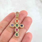 Dije Crúz Tupida 4.85gr / 4.5cm / Oro 18K ©