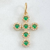 Dije Cruz Tupida 1.85gr / 2.8cm / Oro 18K ©