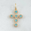 Dije Cruz Tupida 1.95g / 2.7cm Oro Amarillo 18K