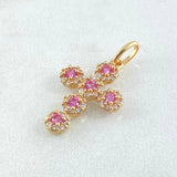 Dije Cruz Tupida 1.4gr / 2.3cm / Oro 18K ©