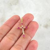 Dije Crúz 1.75gr / 3cm / Oro 18K ©