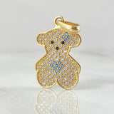 Dije Placa Oso 2.5gr / 2.8cm / Oro 18K ©