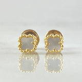 Topos Trebol 0.95gr / Nac.Esp. Oro 18K *