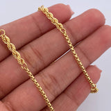 Cadena Lazo Veneciana 5.45gr / 45.2cm / 2.9mm Oro Amarillo +3 18K &