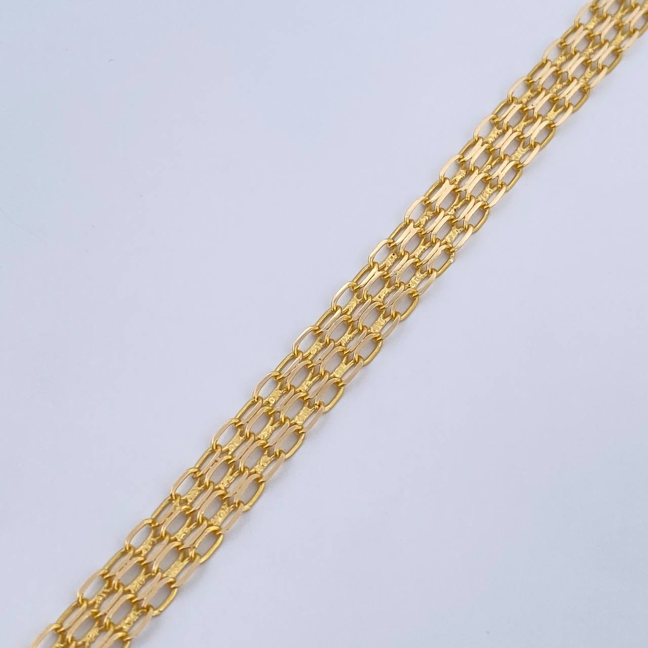 Pulso Chino 4.3gr / 16.1cm / 6.3mm Oro Amarillo +0 18K &