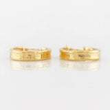 Candongas Tribal 2.65g / 2.7cm Oro Amarillo 18K