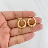 Candongas Maryo 2.15g / 2cm Oro Amarillo 18K
