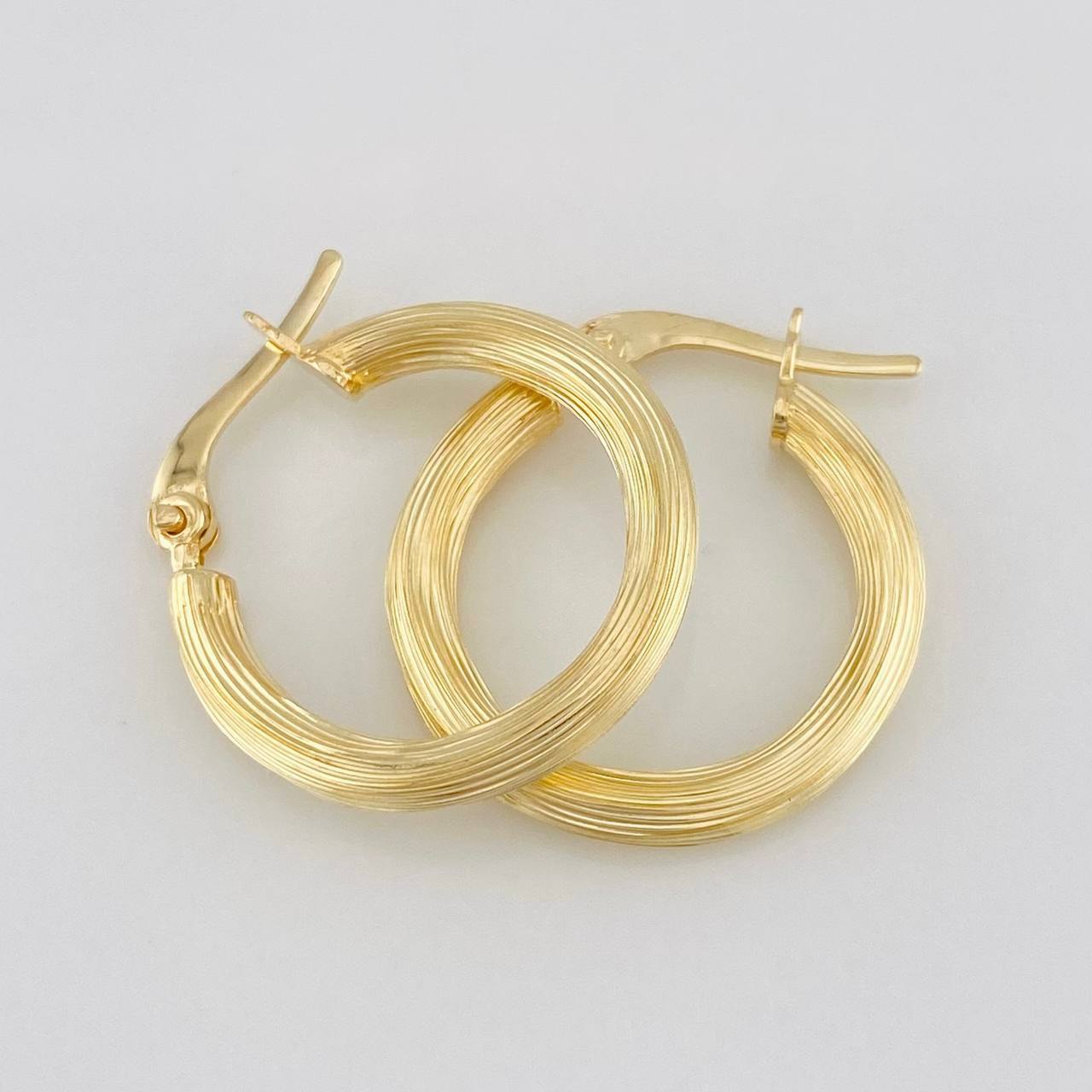 Candongas Cyrene 1.65g / 2.2cm Oro Amarillo 18K