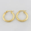 Candongas Cyrene 1.65g / 2.2cm Oro Amarillo 18K