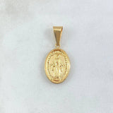 Dije Virgen Milagrosa 1.2gr / 3cm / Oro Amarillo 18K