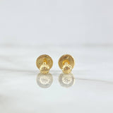 Topos Media Bola 3mm 0.45gr Diamantada Oro Amarillo*