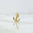 Dije Ancla 0.3gr / 1.5cm / Lisa Oro Amarillo 18K