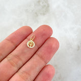 Dije Arbol De La Vida 0.3gr / 1.4cm / Oro Amarillo 18K ©