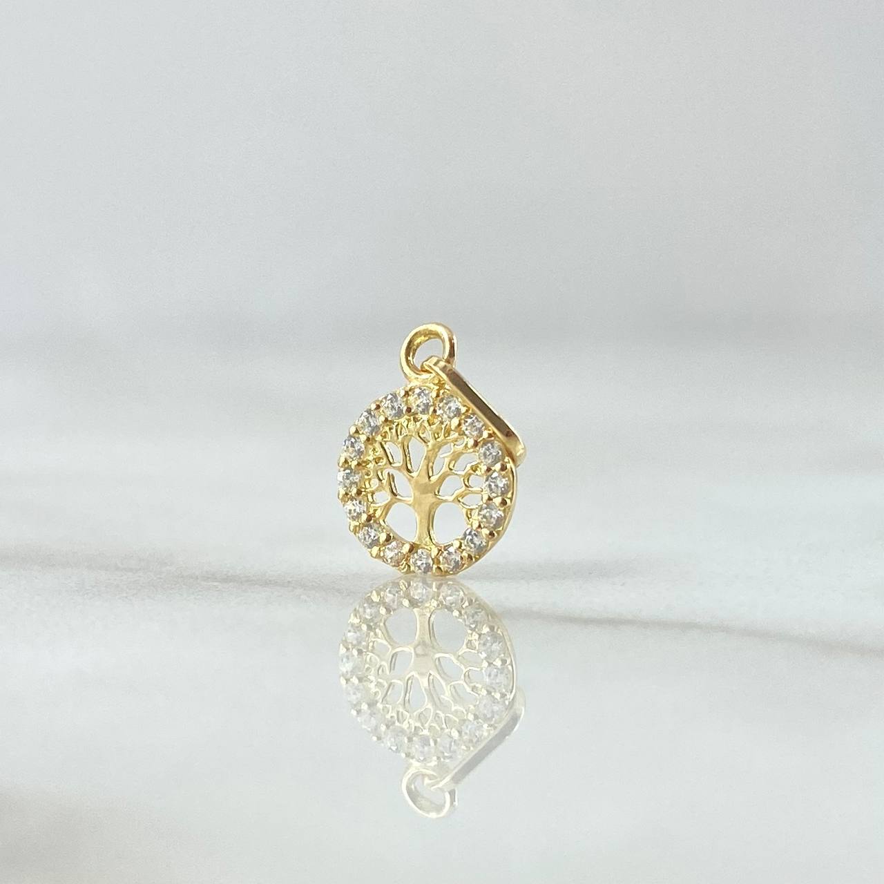 Dije Arbol De La Vida 0.3gr / 1.4cm / Oro Amarillo 18K ©