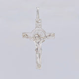 Dije Cruz Cristo San Benito 2.05 g / 3.4 cm Plata 925
