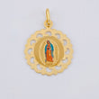 Dije Virgen Guadalupe 1.15 g / 2.5 cm Oro Amarillo 18K