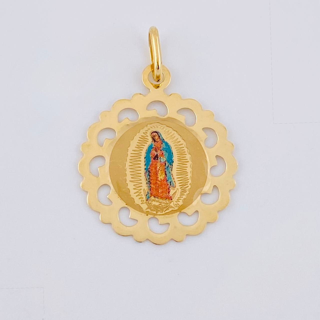 Dije Virgen Guadalupe 1.15 g / 2.5 cm Oro Amarillo 18K
