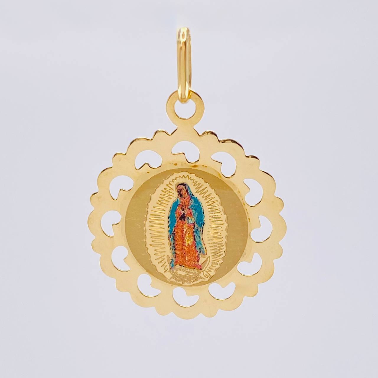 Dije Virgen Guadalupe 1.15 g / 2.5 cm Oro Amarillo 18K