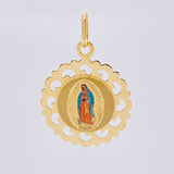 Dije Virgen Guadalupe 1.15 g / 2.5 cm Oro Amarillo 18K