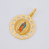 Dije Virgen Guadalupe 1.2 g / 2.5 cm Oro Amarillo 18K